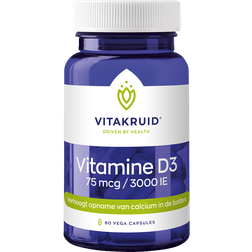 Vitakruid Vitamine D3 75 mcg 3000 IE 60 Pcs