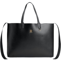 Tommy Hilfiger Iconic Monogram Tote Bag - Black