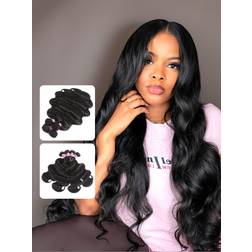 UNice Brazilian Body Wave Virgin Human Hair 8 inch Bundles 4-pack