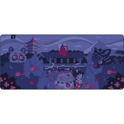 Mighty Setup Fantasy Forest Purple Mousepad XXL