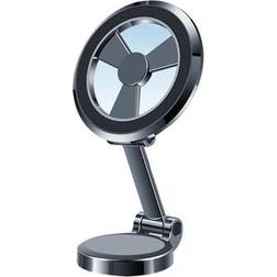 MTP Products F92 Kompatibel mit MagSafe Auto Handyhalterung 360 Grad Drehung Klebehalterung Schwarz