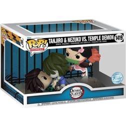 Funko Pop! Demon Slayer Tanjiro & Nezuko Vs Temple Demon