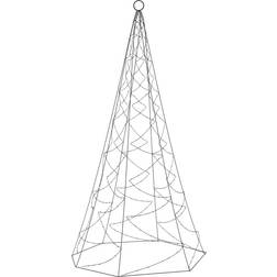 vidaXL Christmas Warm White Flaggstångsbelysning