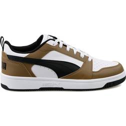 Puma Rebound V6 Low M - White/Black/Chocolate Chip