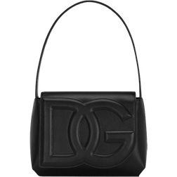 Dolce & Gabbana Logo Shoulder Bag - Black