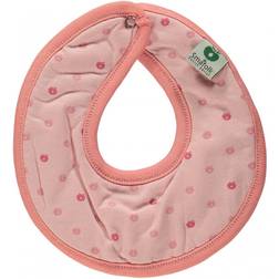 Småfolk Reversible Bib with Small Apples & Seahorse