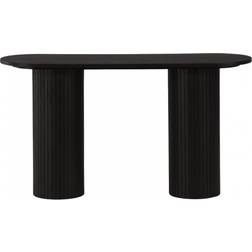 Venture Design Bianca Black Console Table