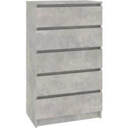 vidaXL 823020 Concrete Grey Byrå 60x103cm