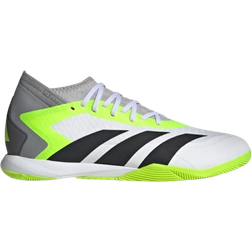 Adidas Predator Accuracy.3 Indoor Boots - Cloud White/Core Black/Lucid Lemon