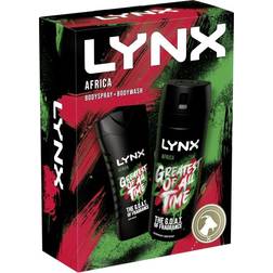 Lynx Africa XXL Body Wash & Deodorant Body Spray Gift Set 2 pcs