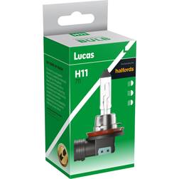 LUCAS 711 H11 Headlight Bulb Single Pack
