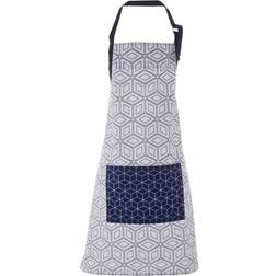 Premier Housewares Modern Retro Apron Blue