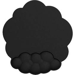 MAULUND Mouse pad in artificial leather with ergonomic wrist rest