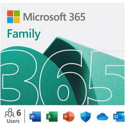 Microsoft 365 Family 12 months automatic renewal for 6 users