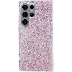 MAULUND Samsung Galaxy S24 Ultra Skal Rosa Glitter