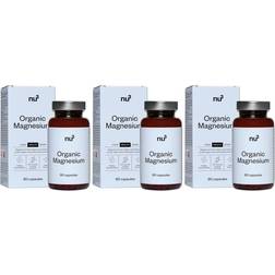 Nu3 Organic Magnesium Capsules 90 Stk.