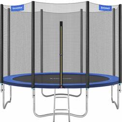 Songmics Trampolino per Giardino di 305 cm, Blu