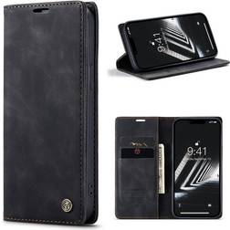 CaseMe Plånboksfodral iPhone 15 Svart
