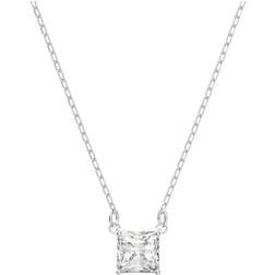 Swarovski Attract Pendant Necklace - Silver/Transparent