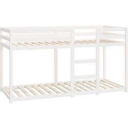 vidaXL Solid Pine Køjeseng 80x200cm