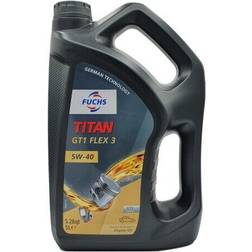 Fuchs titan gt1 flex 3 5w40 bmw mb 229.51/52 Motoröl 5L