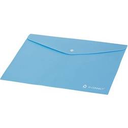 Q-CONNECT Recycled Polypropylene Folder Transparent A4 12-pack