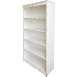 Chic Antique Decoration White Bokhylla 200cm