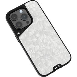Mous Case for iPhone 15 Pro MagSafe Compatible Limitless 5.0 White Acetate Protective iPhone 15 Pro Case Shockproof Phone Cover