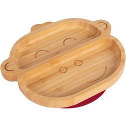 Tiny Dining Monkey Bamboo Baby Suction Plate