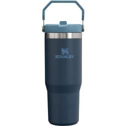 Stanley The IceFlow Flip Straw Tumbler Navy Travel Mug 30fl oz