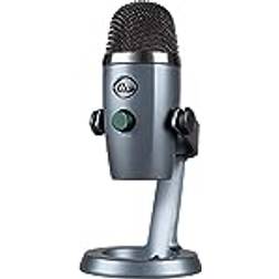 Logitech Logitech for Creators Blue Yeti Nano USB Microphone for Gaming, Streaming, Podcasting,Twitch, YouTube, Discord, Recording for PC and Mac, Plug & Play Shadow Grey