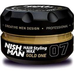 Nishman Hårstyling Vax för Män 07 Gold One 150g 150ml
