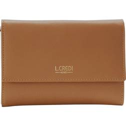 L.Credi Evelyn Wallet - Cognac