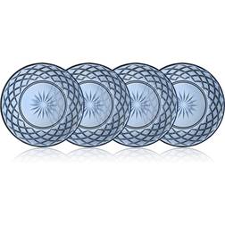 Lyngby Glas Sorrento Plate Ø21 cm 4-pack Dinner Plate 4pcs