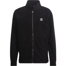 Adidas Adicolor Classics Trefoil Teddy Fleece Jacket - Black