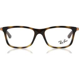 Ray-Ban Brille Ry1549 col. 3941 Kinder Rechteckig Schwarz