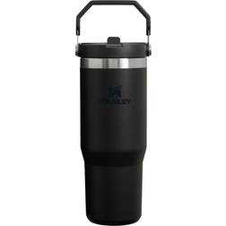 Stanley The IceFlow Flip Straw Tumbler Black 2.0 Travel Mug 30fl oz