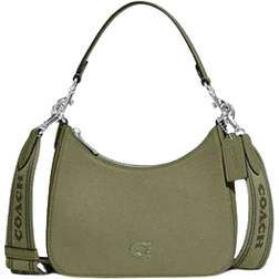 Coach Hobo Crossbody With Signature Canvas - Moss