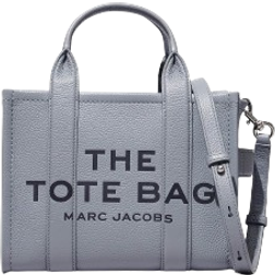 Marc Jacobs The Leather Small Tote Bag - Wolf Grey