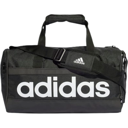 adidas Essentials Linear Duffel Bag Extra Small - Black/White