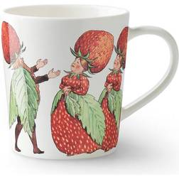 Design House Stockholm Elsa Beskow Strawberry Family Krus 40cl