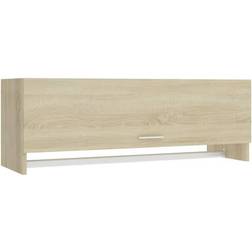 vidaXL 808236 Sonoma Oak Garderob 100x35cm