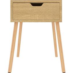 vidaXL 326801 Sonoma Oak Comodino 40x40cm