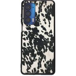 Wetern Aesthetic Cow Print Case for Motorola Moto Edge 2021/Edge 5G