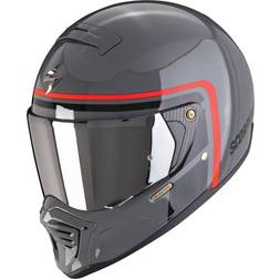 Scorpion EXO-HX1 Grey-Black-Red Herre, Dame