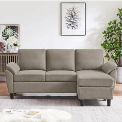 Bed Bath & Beyond Walraime Beige Sofa 79.5" 3 Seater
