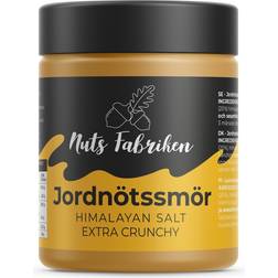 Nuts Fabriken Jordnötssmör Extra Crunchy 1000g 1pack