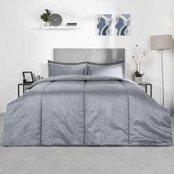 OHS Soft Coverless Duvet Cover Grey (200x135cm)