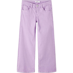 Name It Kid's Wide Leg Pants - Sand Verbena