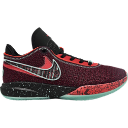 Nike LeBron 20 SE GS - Night Maroon/Multi-Color/Black/Emerald Rise